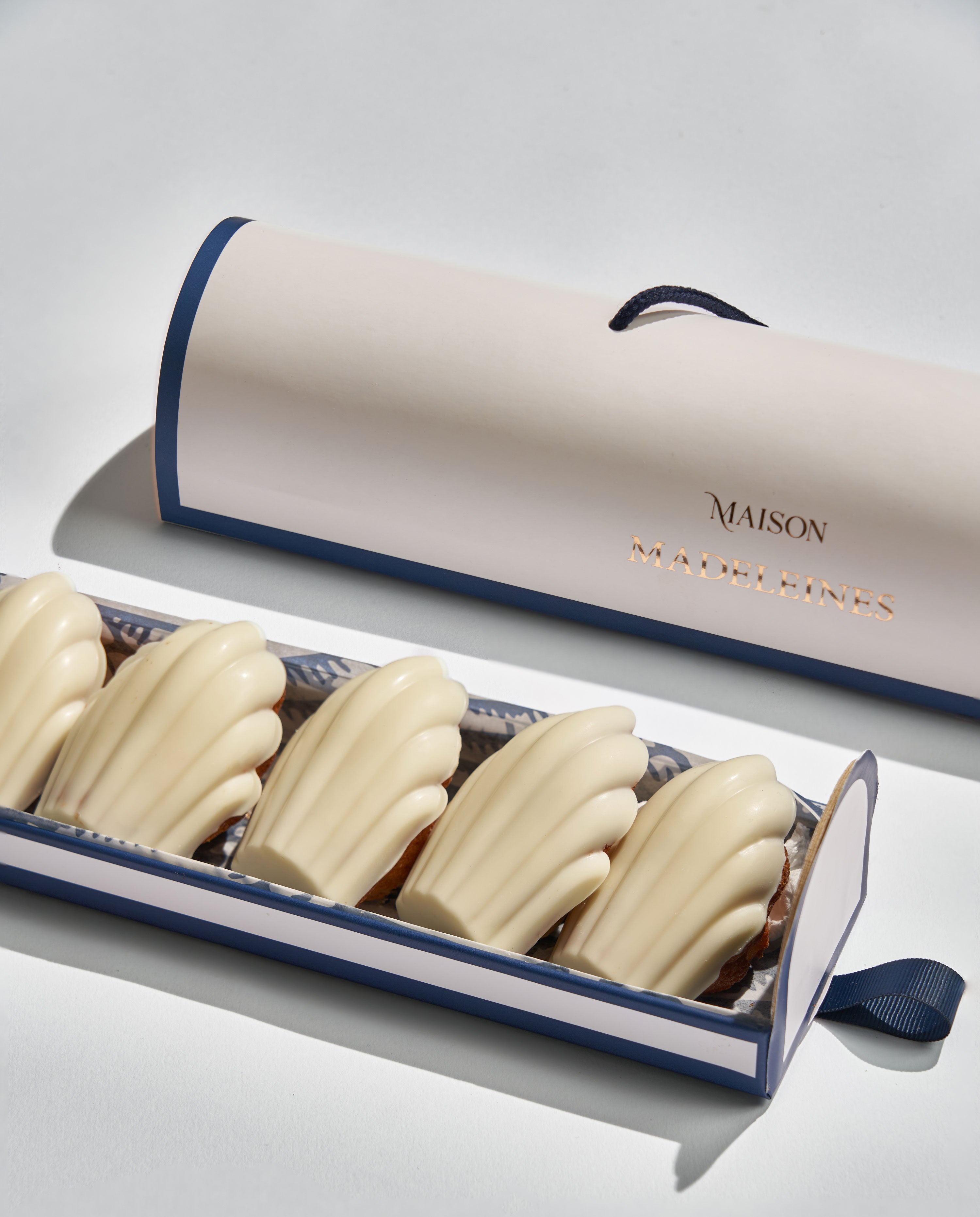 White Chocolate Madeleine